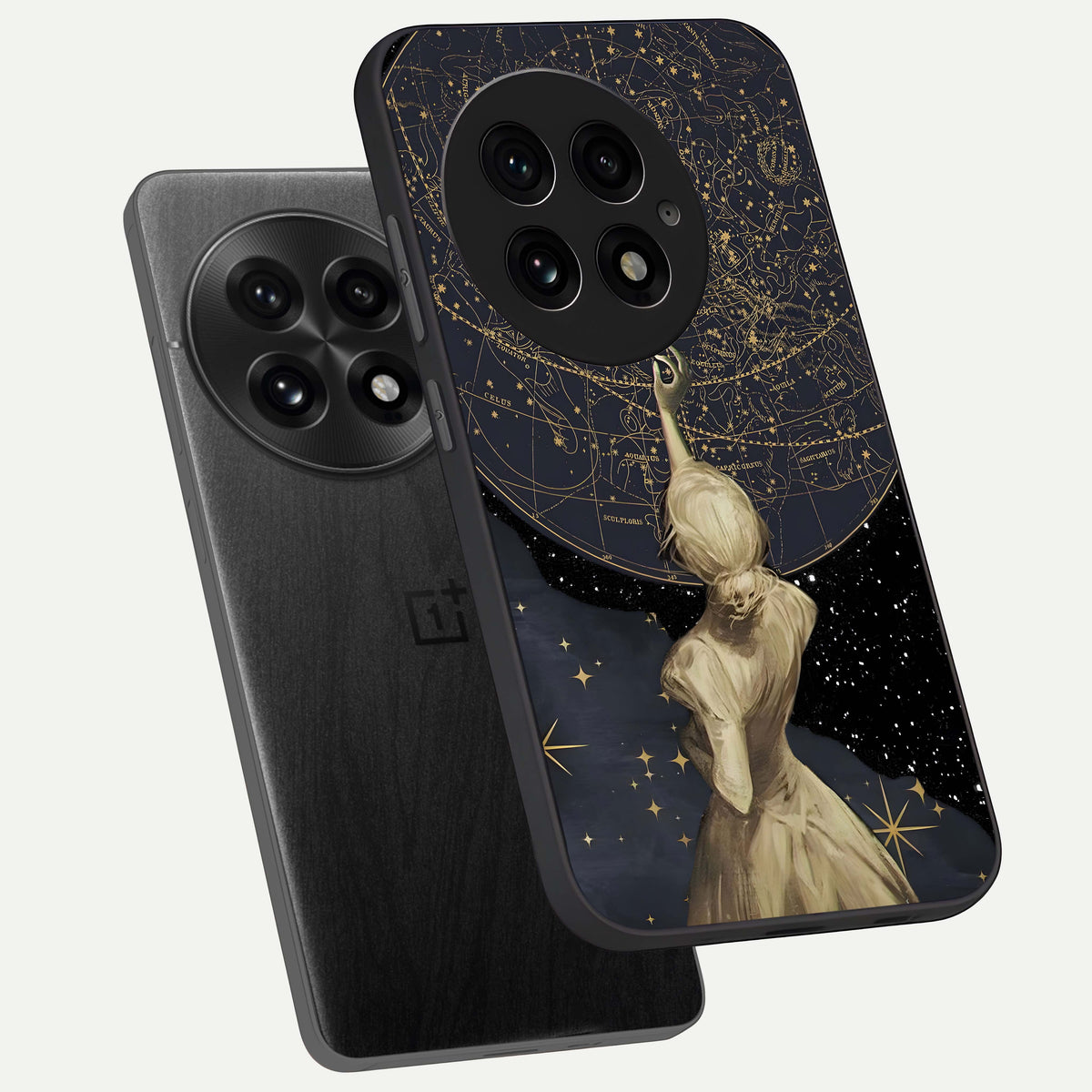  Taylor Swift Girl phone case For OnePlus 13 showing premium glass back cover with detailed artwork