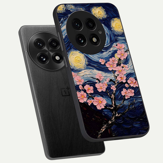  Van Gogh Scenery phone case For OnePlus 13 showing premium glass back cover with detailed artwork