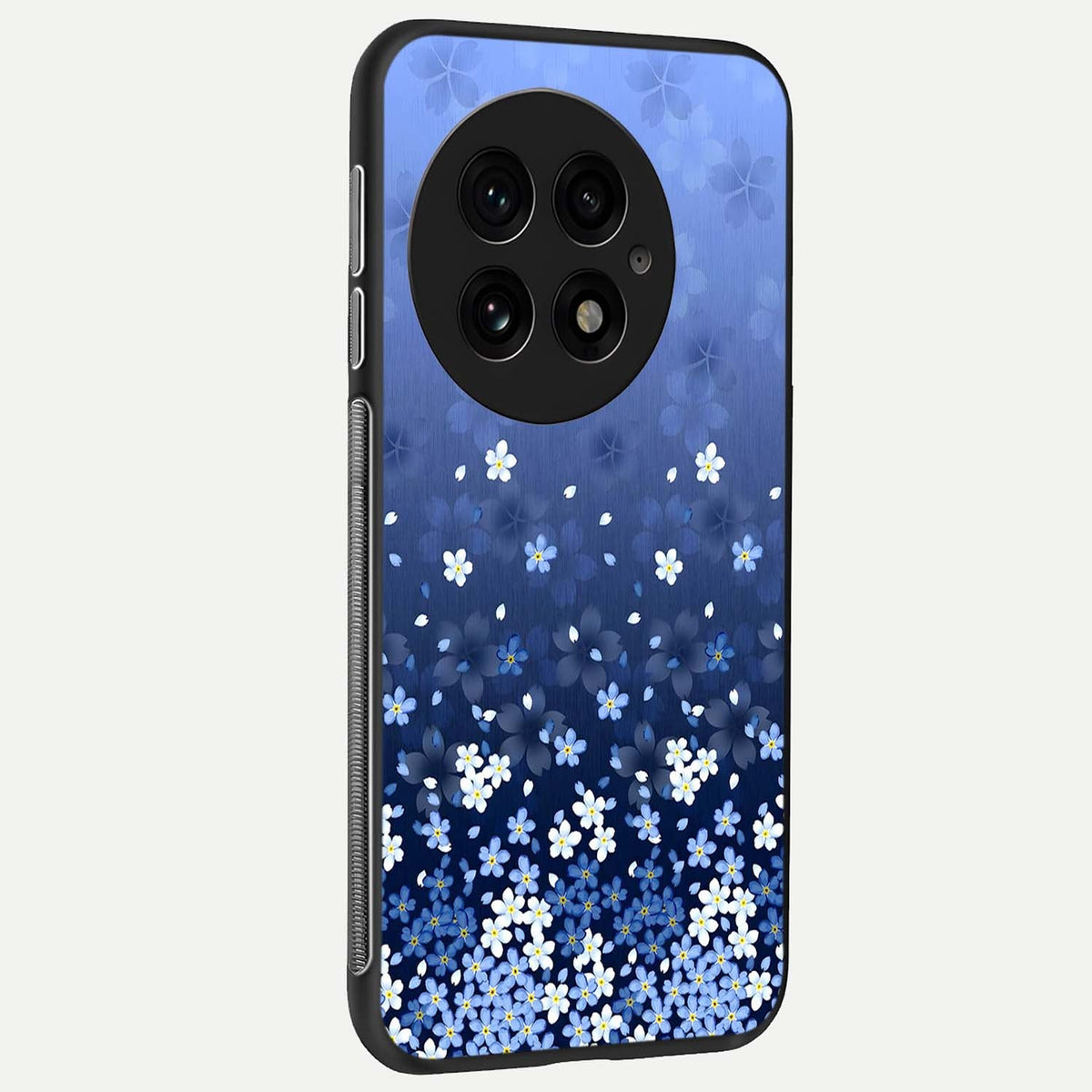  Blue Starry back cover For OnePlus 13 slim fit glass case with vibrant aesthetic design