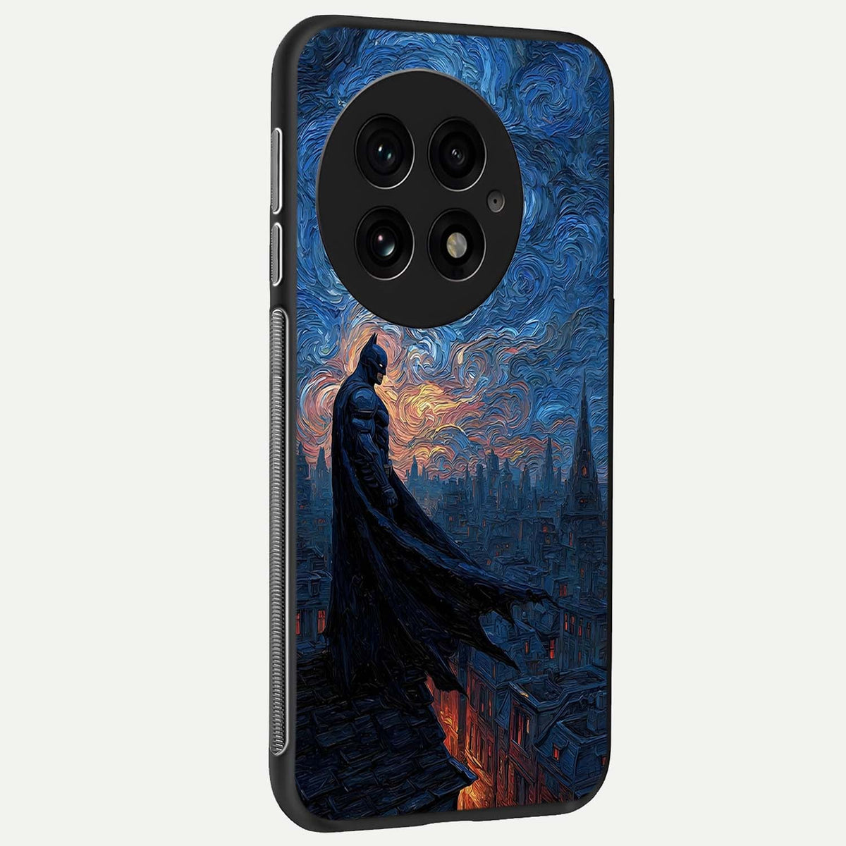  Dark Knight Dusk back cover For OnePlus 13 slim fit glass case with vibrant aesthetic design