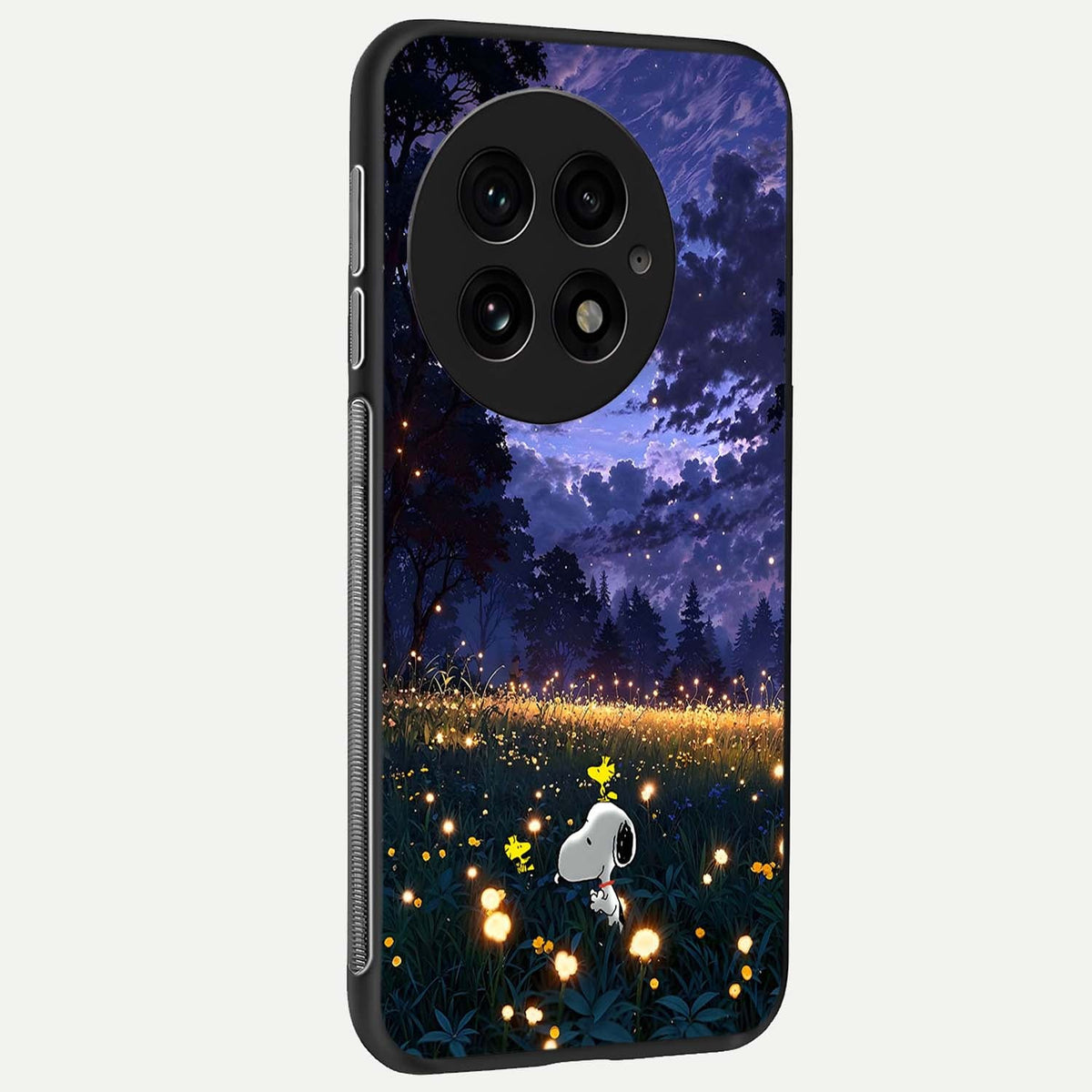  Firefly Meadow Magic back cover For OnePlus 13 slim fit glass case with vibrant aesthetic design