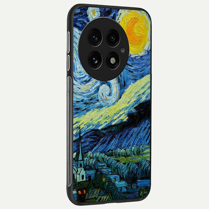  Inspired Van Gogh Art back cover For OnePlus 13 slim fit glass case with vibrant aesthetic design