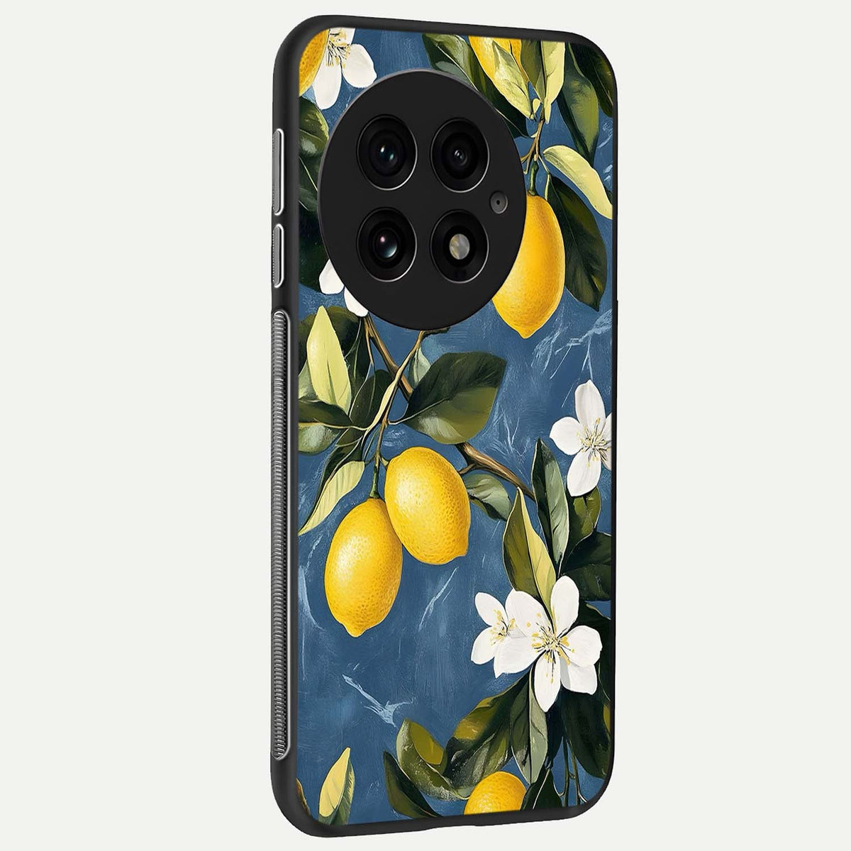  Lemon Dream Garden back cover For OnePlus 13 slim fit glass case with vibrant aesthetic design