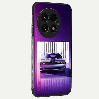  Midnight Muscle Ride back cover For OnePlus 13 slim fit glass case with vibrant aesthetic design