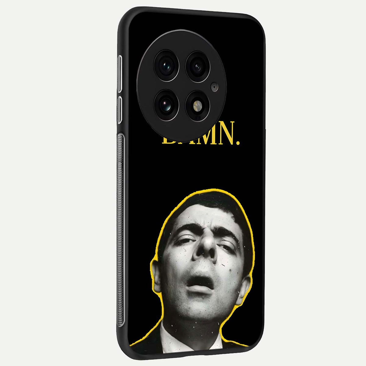  Mr Bean Damn back cover For OnePlus 13 slim fit glass case with vibrant aesthetic design