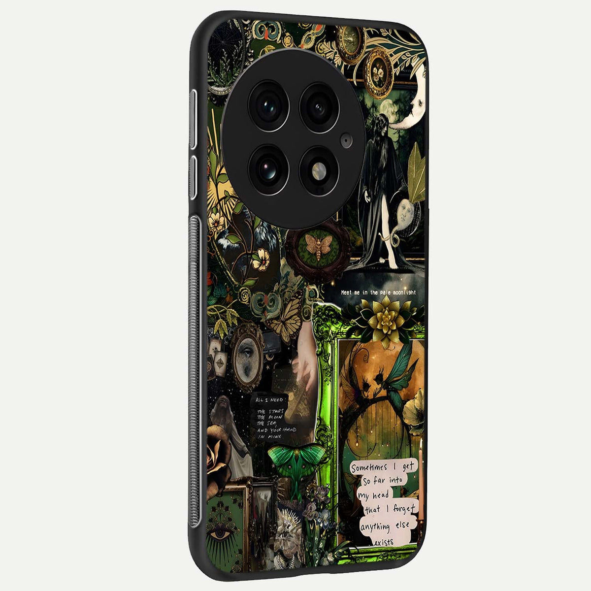  Mystic Woods Secret back cover For OnePlus 13 slim fit glass case with vibrant aesthetic design