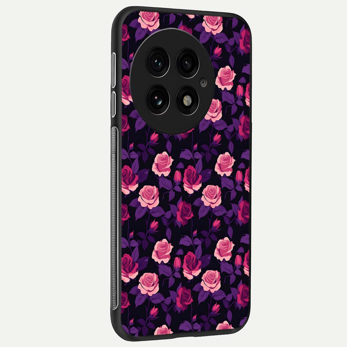 Rose Garden Twilight back cover For OnePlus 13 slim fit glass case with vibrant aesthetic design