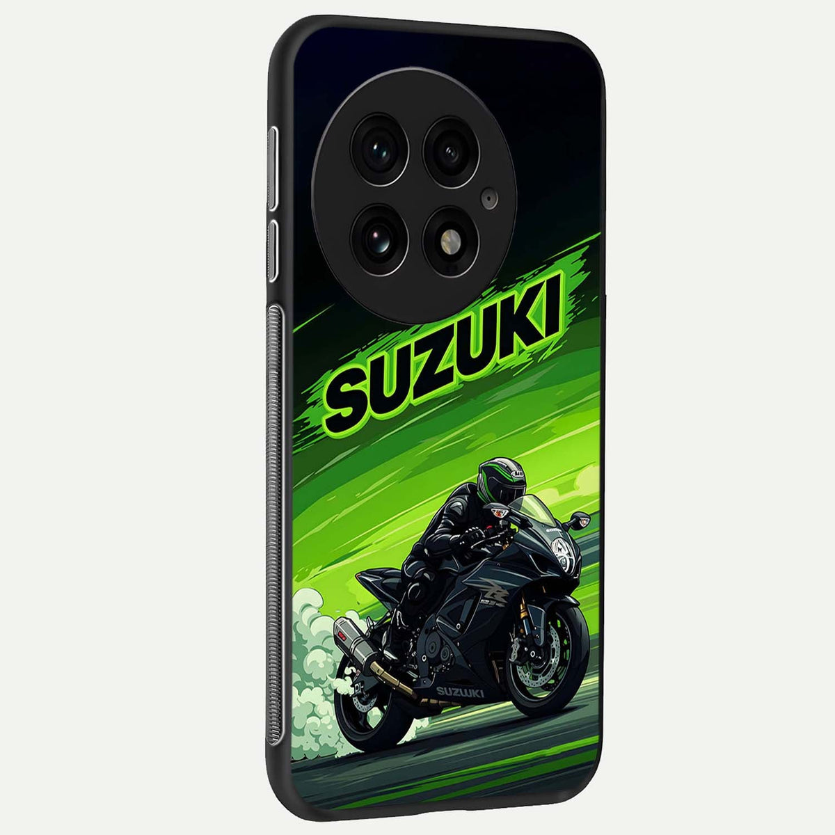  Suzuki Speed Beast back cover For OnePlus 13 slim fit glass case with vibrant aesthetic design