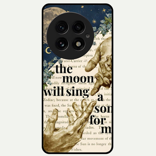  Aesthetic Divine Glass Case For OnePlus 13 back cover – full design glossy printed glass finish