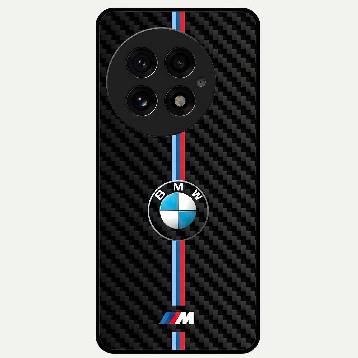  BMW Pattern Glass Case For OnePlus 13 back cover – full design glossy printed glass finish