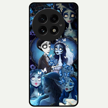  Butterfly Ghost Soul Glass Case For OnePlus 13 back cover – full design glossy printed glass finish