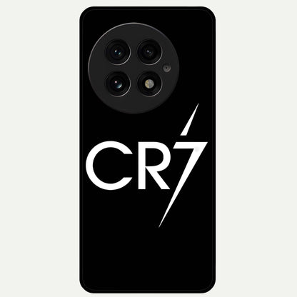  CR7 Elite Strike Glass Case For OnePlus 13 back cover – full design glossy printed glass finish