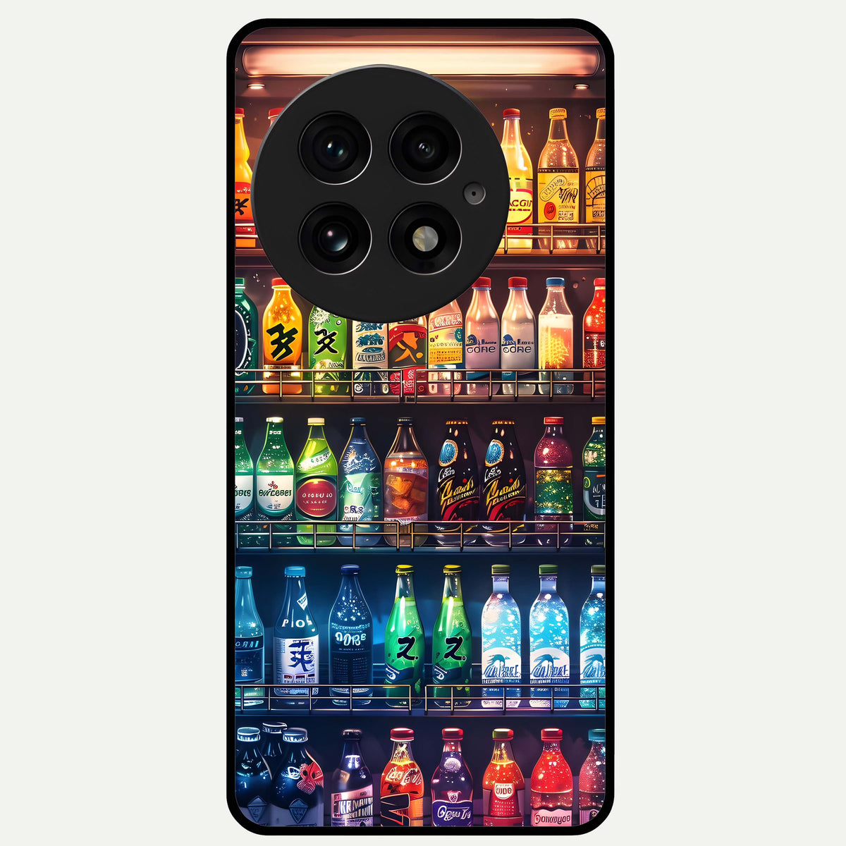  Colorfull Tree Glass Case For OnePlus 13 back cover – full design glossy printed glass finish