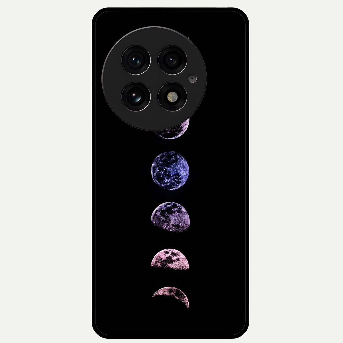  Crimson All Planets Glass Case For OnePlus 13 back cover – full design glossy printed glass finish