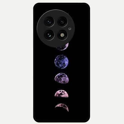  Crimson All Planets Glass Case For OnePlus 13 back cover – full design glossy printed glass finish