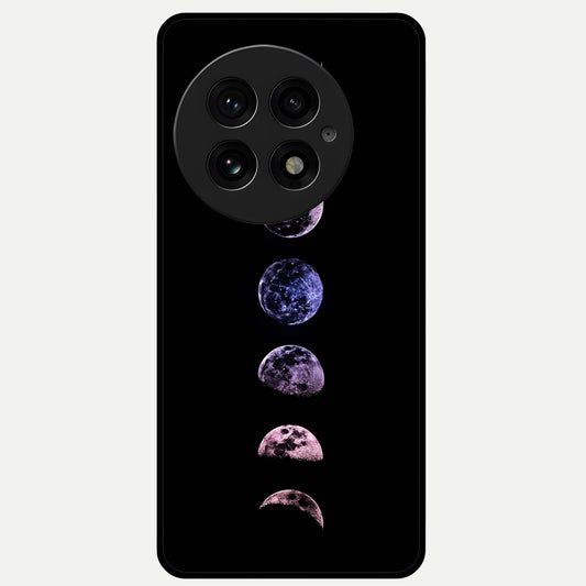  Crimson All Planets Glass Case For OnePlus 13 back cover – full design glossy printed glass finish