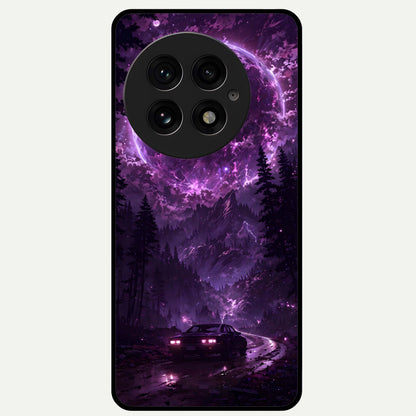  Eternal Cosmic Drive Glass Case For OnePlus 13 back cover – full design glossy printed glass finish