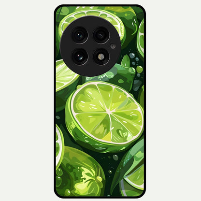  Green Kawasaki Glass Case For OnePlus 13 back cover – full design glossy printed glass finish