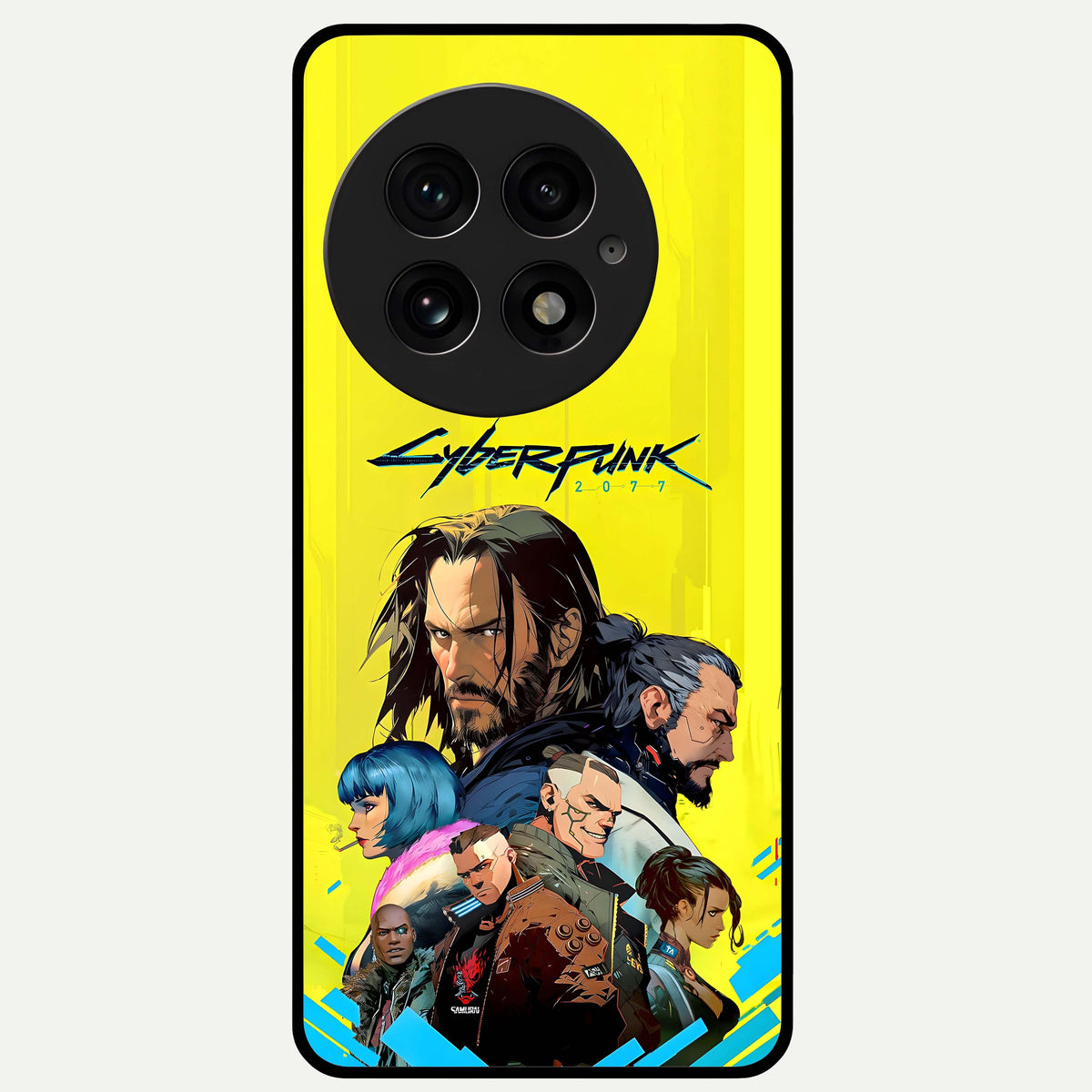  Neon Rebel Genesis Glass Case For OnePlus 13 back cover – full design glossy printed glass finish