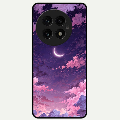  Sky Drift Clouds Glass Case For OnePlus 13 back cover – full design glossy printed glass finish