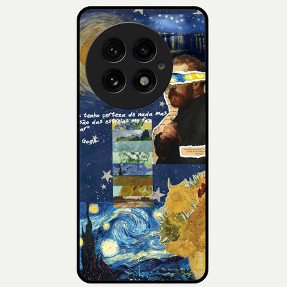  Starry Dream Vision Glass Case For OnePlus 13 back cover – full design glossy printed glass finish
