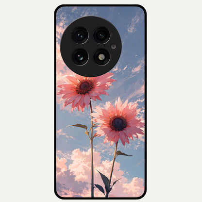  Sun Moon Balance Glass Case For OnePlus 13 back cover – full design glossy printed glass finish