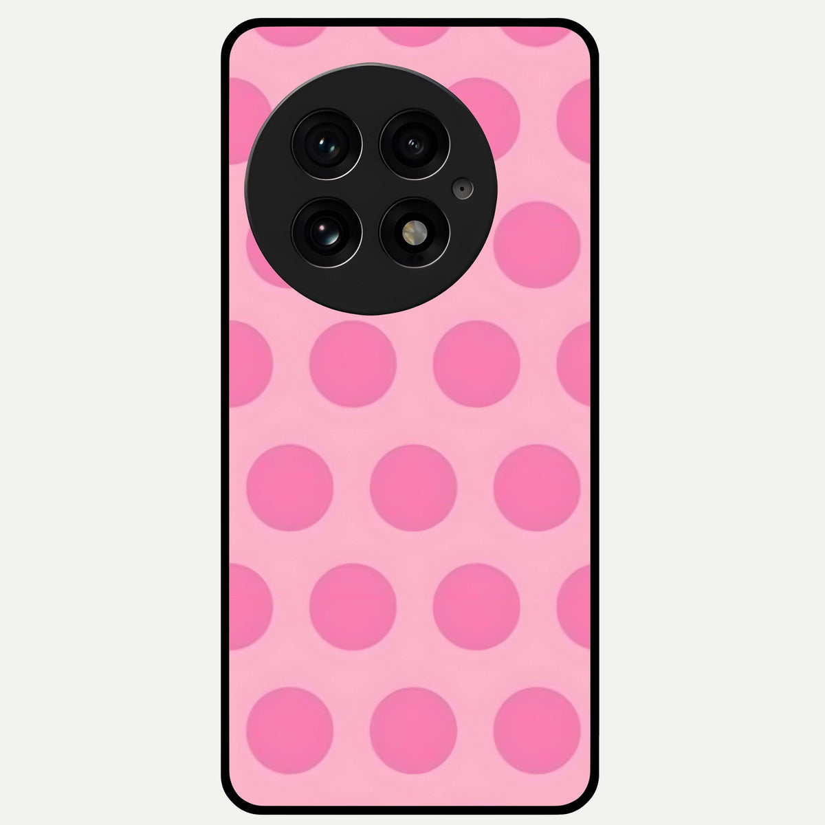  Sweet Dot Dreams Glass Case For OnePlus 13 back cover – full design glossy printed glass finish