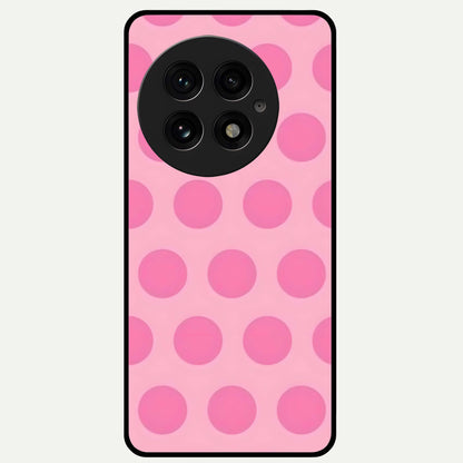  Sweet Dot Dreams Glass Case For OnePlus 13 back cover – full design glossy printed glass finish