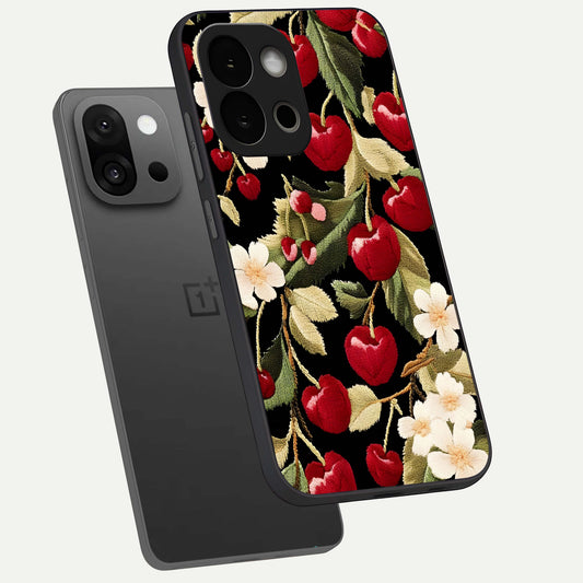  Blooming Spendor Bird phone case For OnePlus 13S showing premium glass back cover with detailed artwork