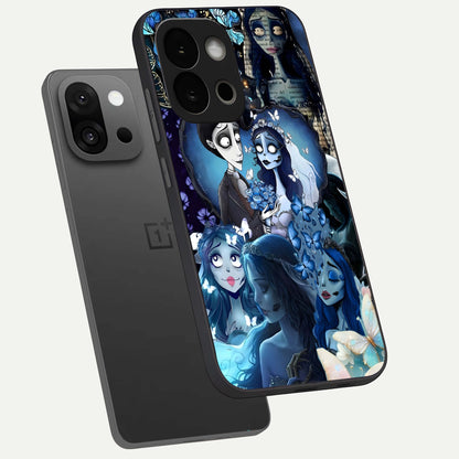  Butterfly Ghost Soul phone case For OnePlus 13S showing premium glass back cover with detailed artwork