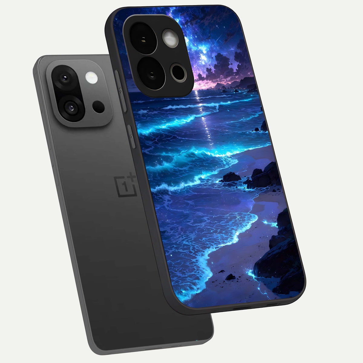  Classic Damn Look phone case For OnePlus 13S showing premium glass back cover with detailed artwork
