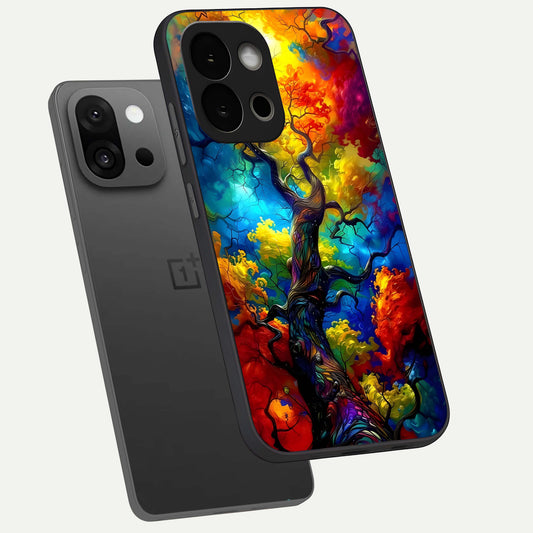  Colorful Soda Bottles phone case For OnePlus 13S showing premium glass back cover with detailed artwork