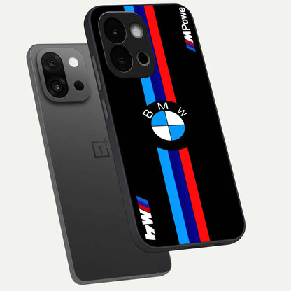 Turbo BMW Beast phone case For OnePlus 13S showing premium glass back cover with detailed artwork