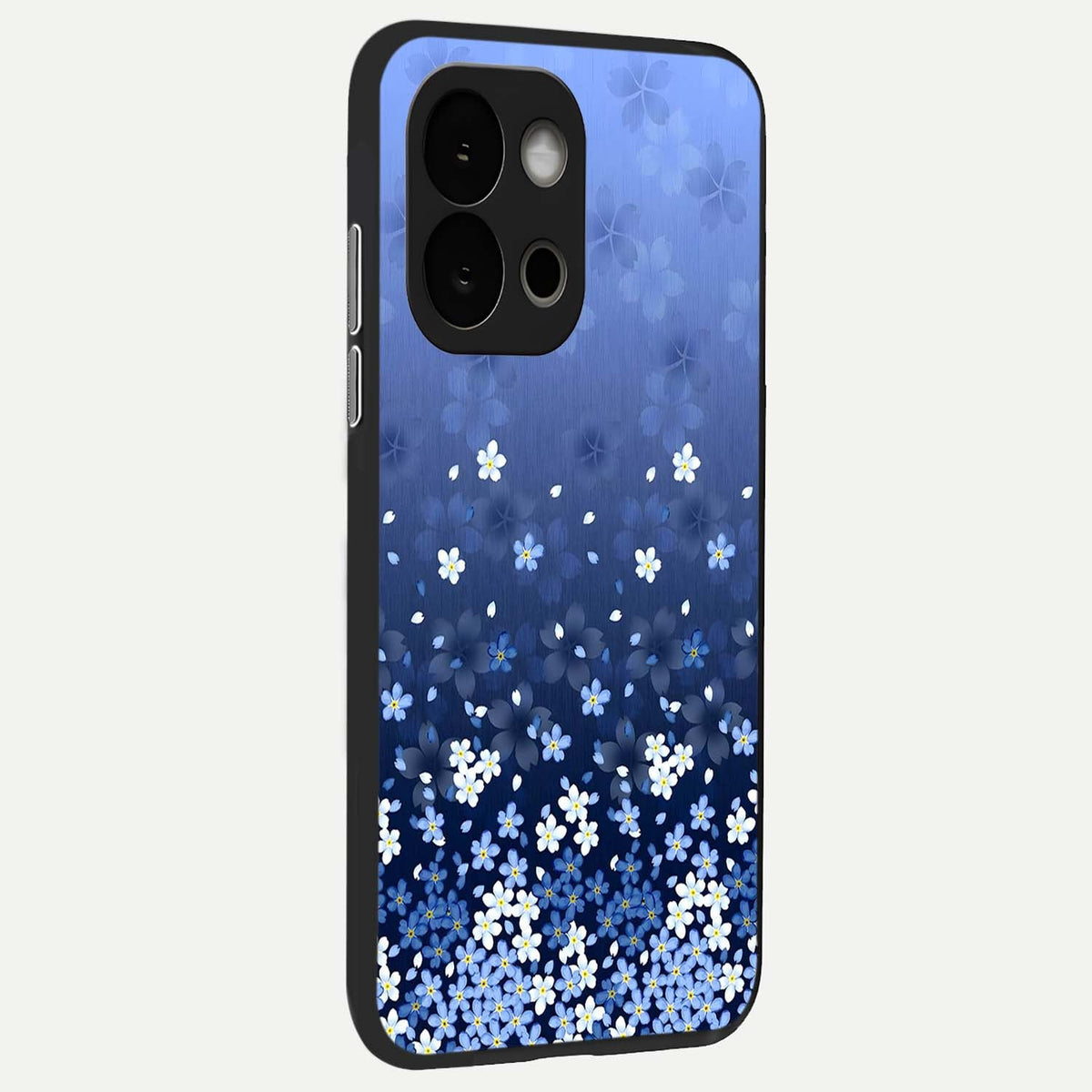  Blue Starry back cover For OnePlus 13S slim fit glass case with vibrant aesthetic design