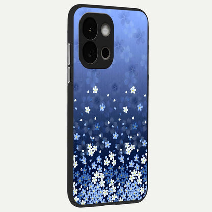  Blue Starry back cover For OnePlus 13S slim fit glass case with vibrant aesthetic design