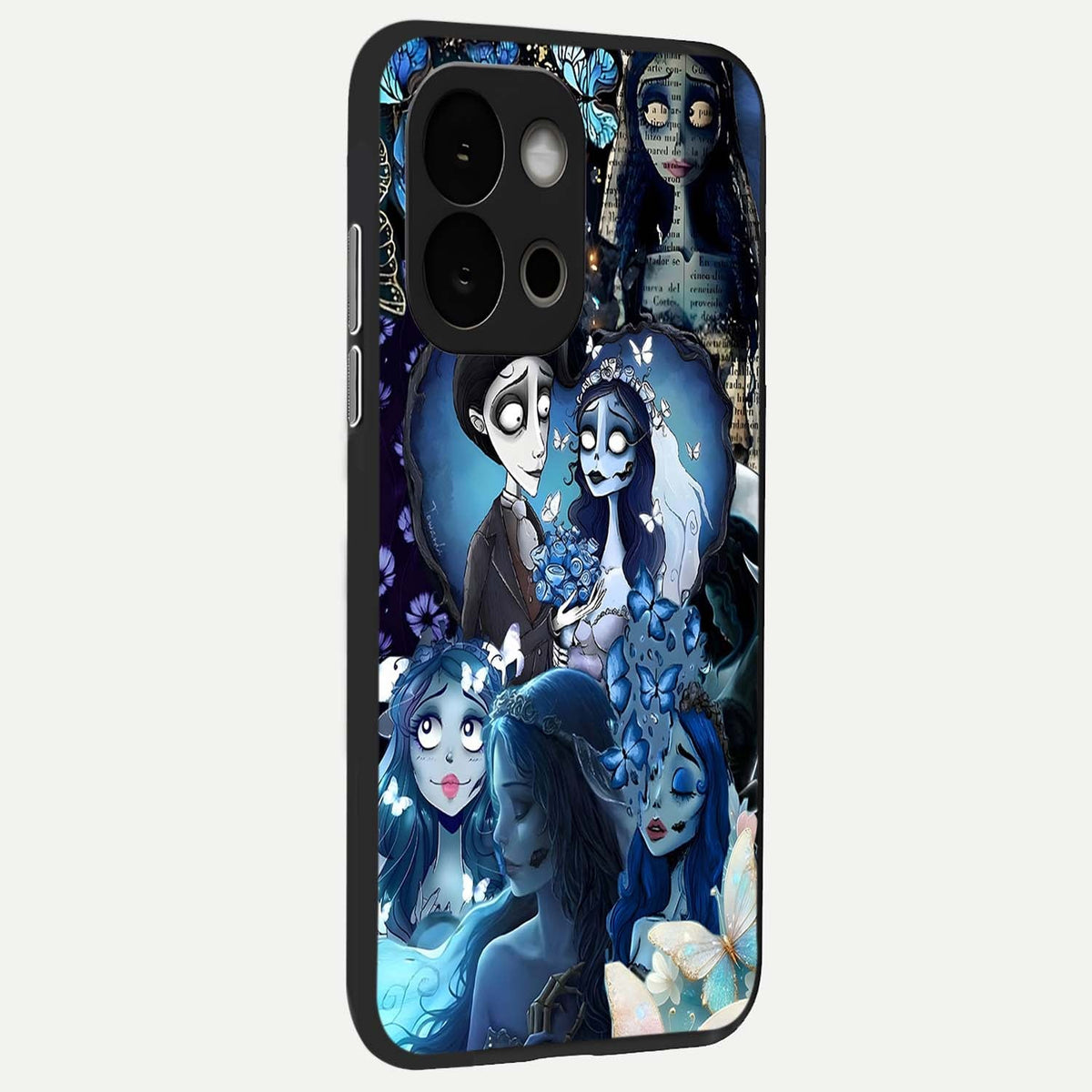  Butterfly Ghost Soul back cover For OnePlus 13S slim fit glass case with vibrant aesthetic design