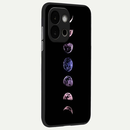  Crimson All Planets back cover For OnePlus 13S slim fit glass case with vibrant aesthetic design