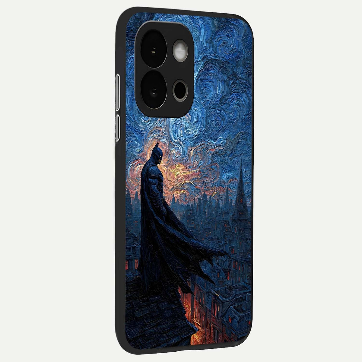  Dark Knight Dusk back cover For OnePlus 13S slim fit glass case with vibrant aesthetic design