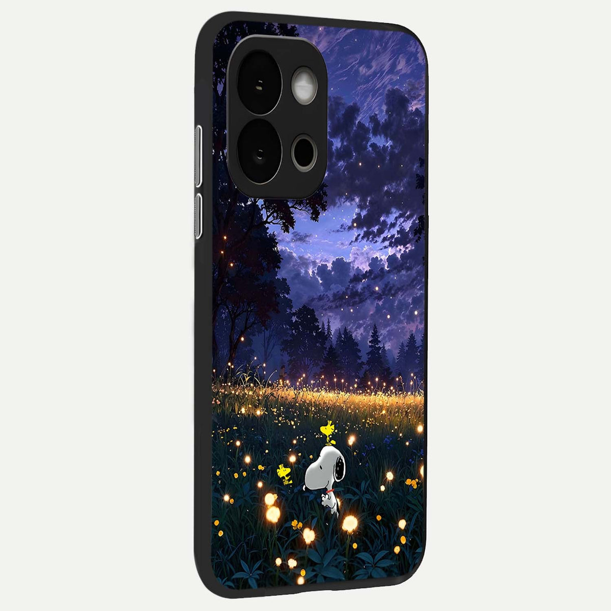  Firefly Meadow Magic back cover For OnePlus 13S slim fit glass case with vibrant aesthetic design