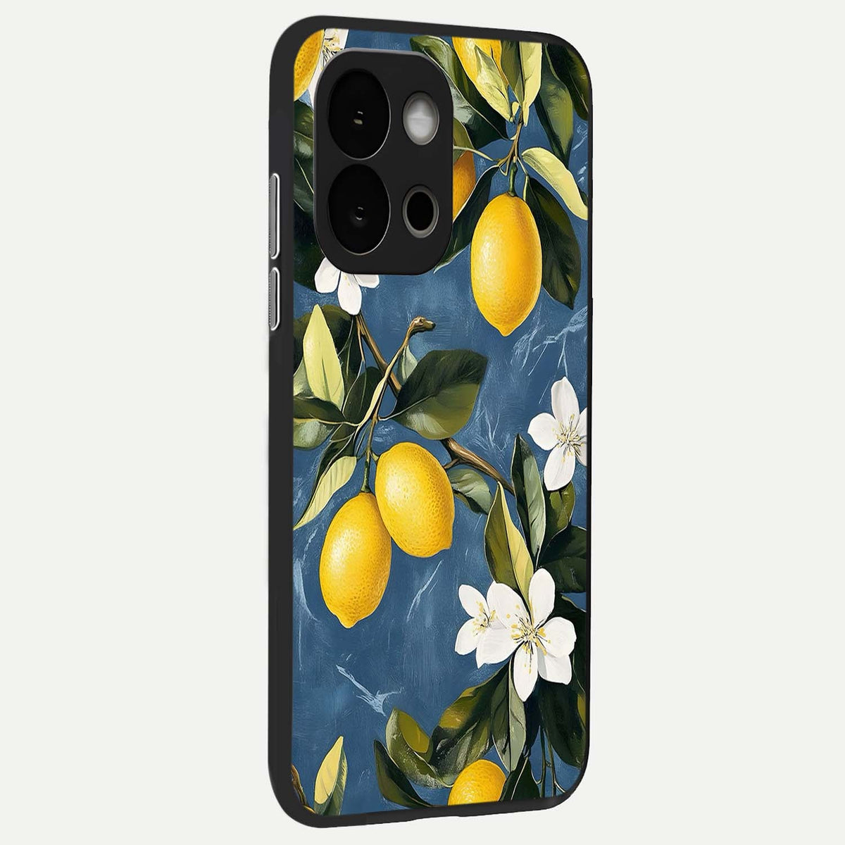  Lemon Dream Garden back cover For OnePlus 13S slim fit glass case with vibrant aesthetic design