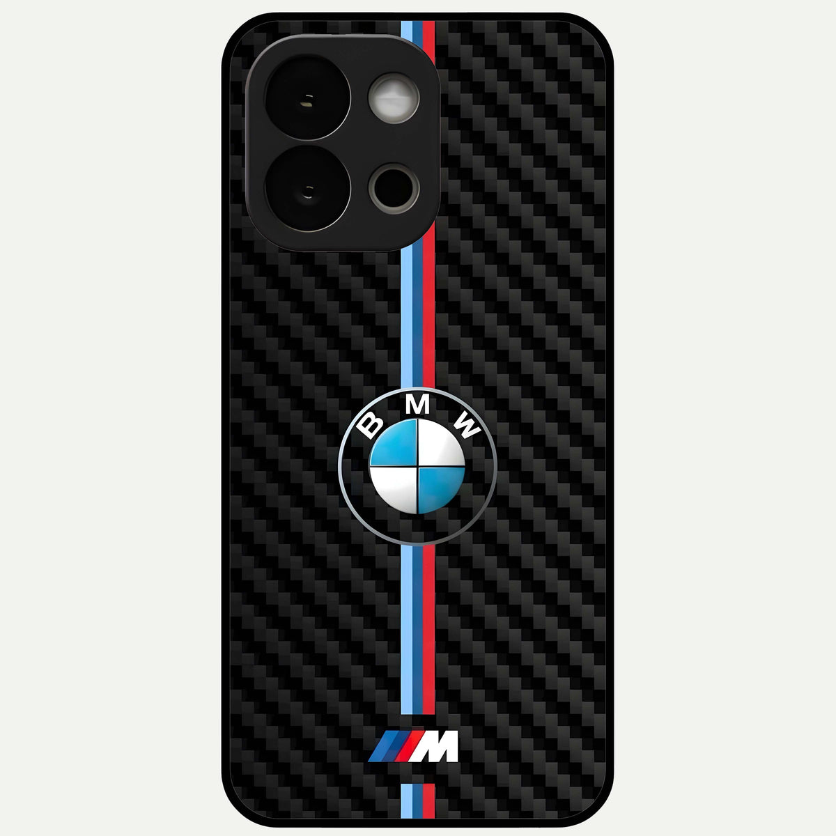 BMW Pattern Glass Case For OnePlus 13S back cover – full design glossy printed glass finish