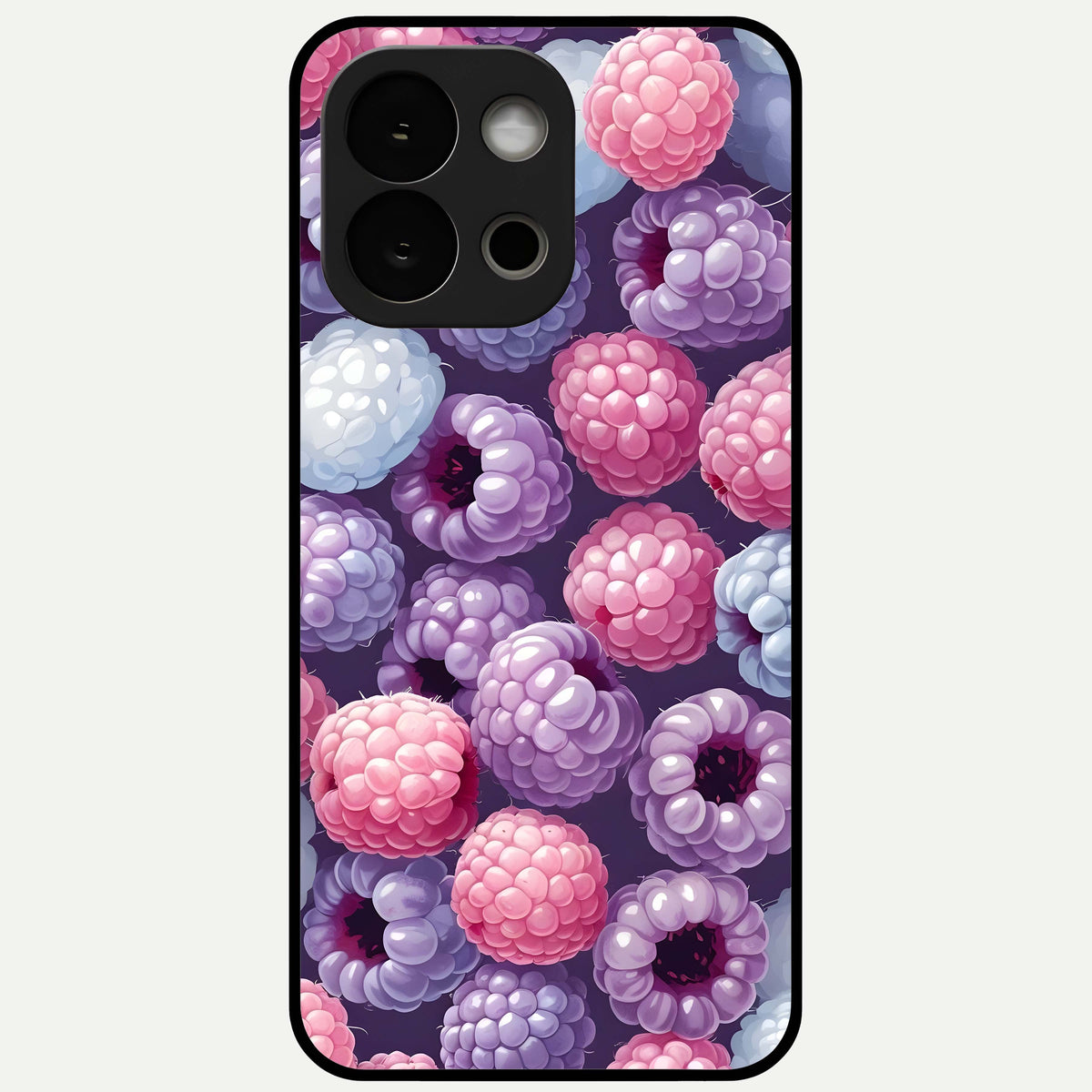  Berry Candy Pop Glass Case For OnePlus 13S back cover – full design glossy printed glass finish