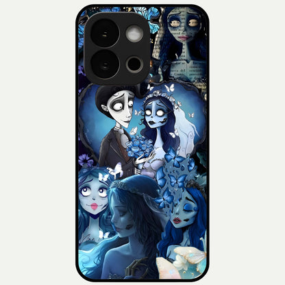  Butterfly Ghost Soul Glass Case For OnePlus 13S back cover – full design glossy printed glass finish