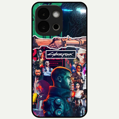  CYBERPUNK Legacy Glass Case For OnePlus 13S back cover – full design glossy printed glass finish
