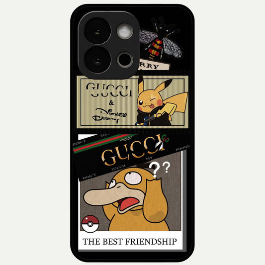  Cartoon Brand Play Mashup Glass Case For OnePlus 13S back cover – full design glossy printed glass finish