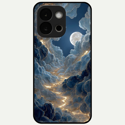  Celestial Cloud Road Glass Case For OnePlus 13S back cover – full design glossy printed glass finish