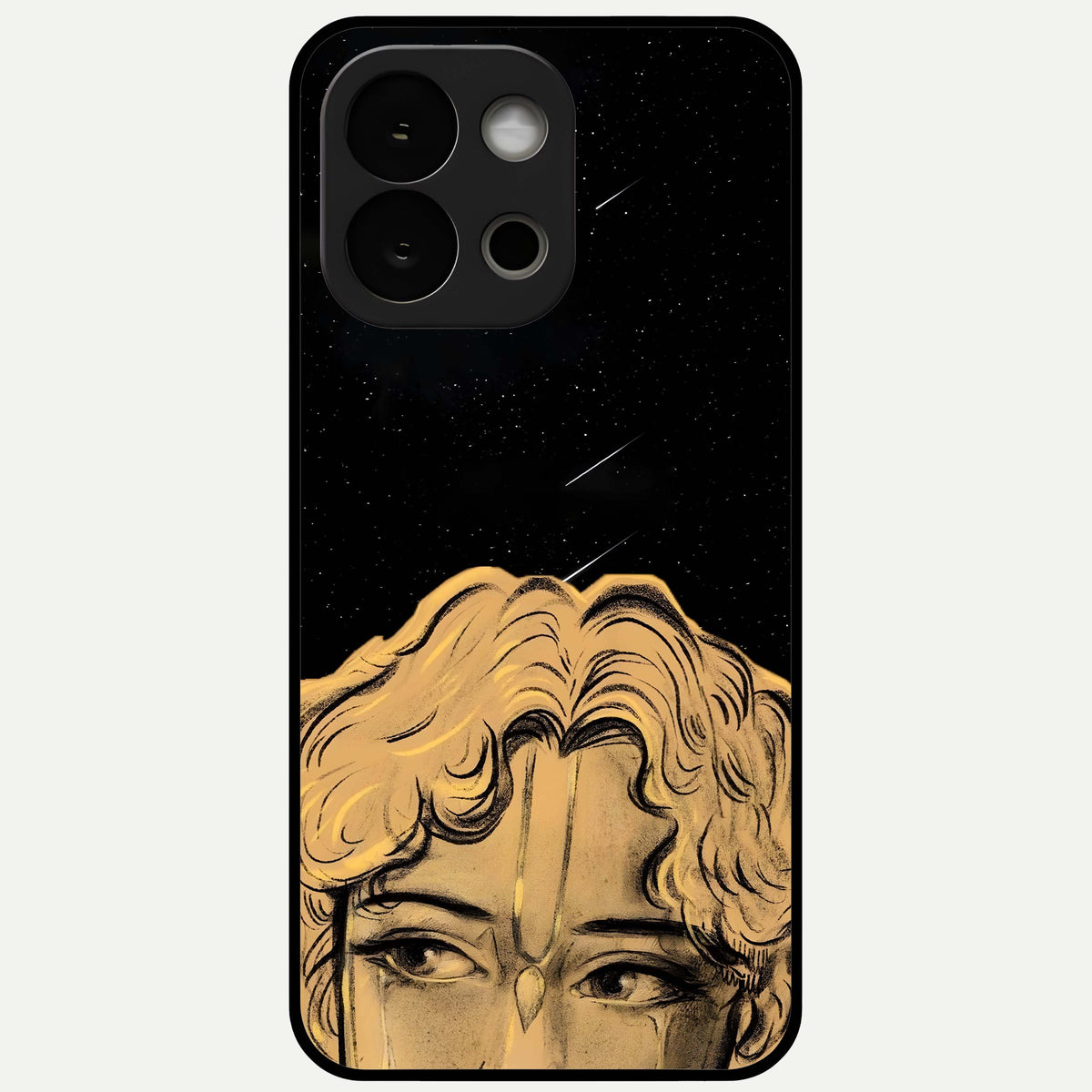  Celestial Gods Plan Glass Case For OnePlus 13S back cover – full design glossy printed glass finish