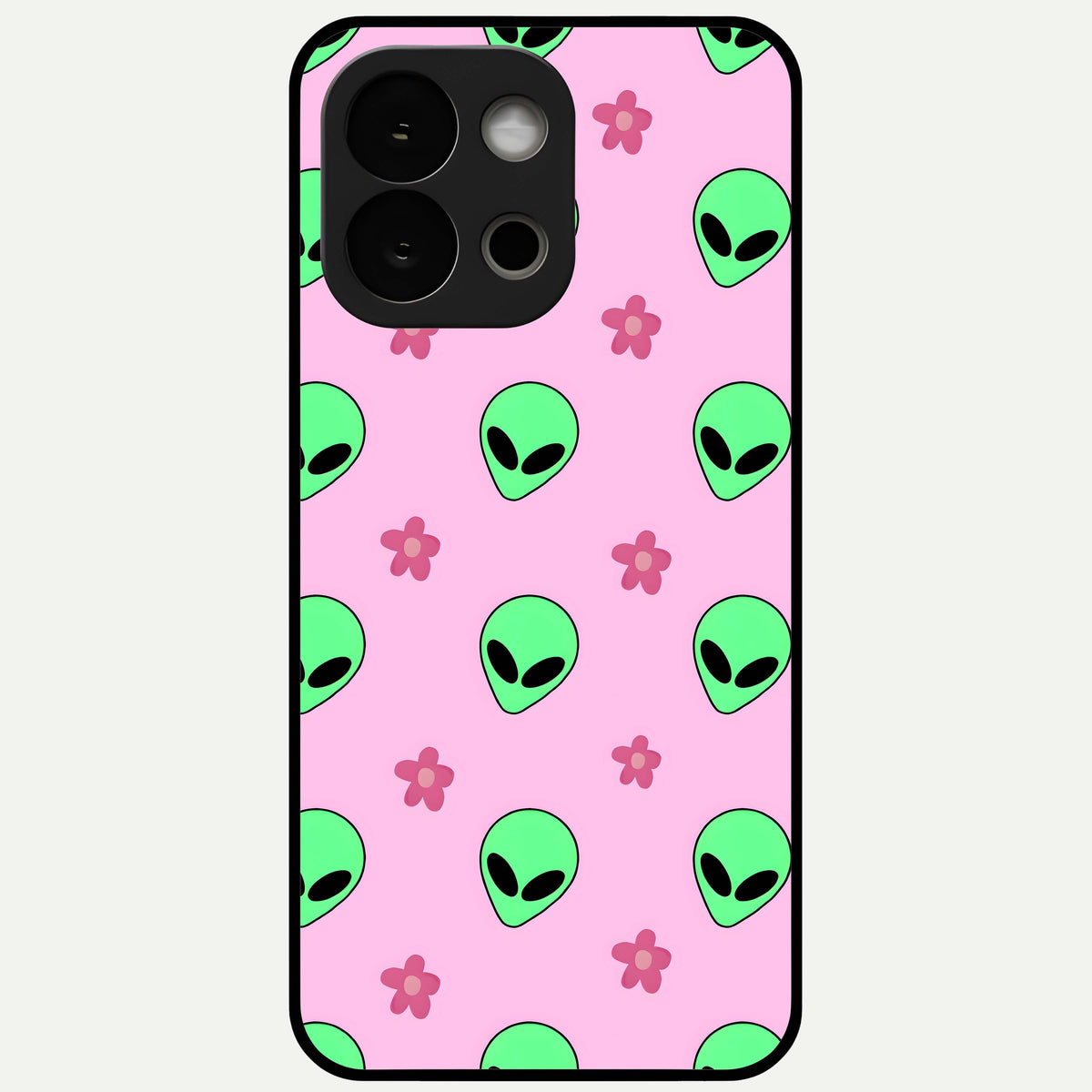  Cosmic Cute Crush Glass Case For OnePlus 13S back cover – full design glossy printed glass finish