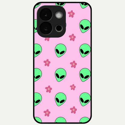  Cosmic Cute Crush Glass Case For OnePlus 13S back cover – full design glossy printed glass finish