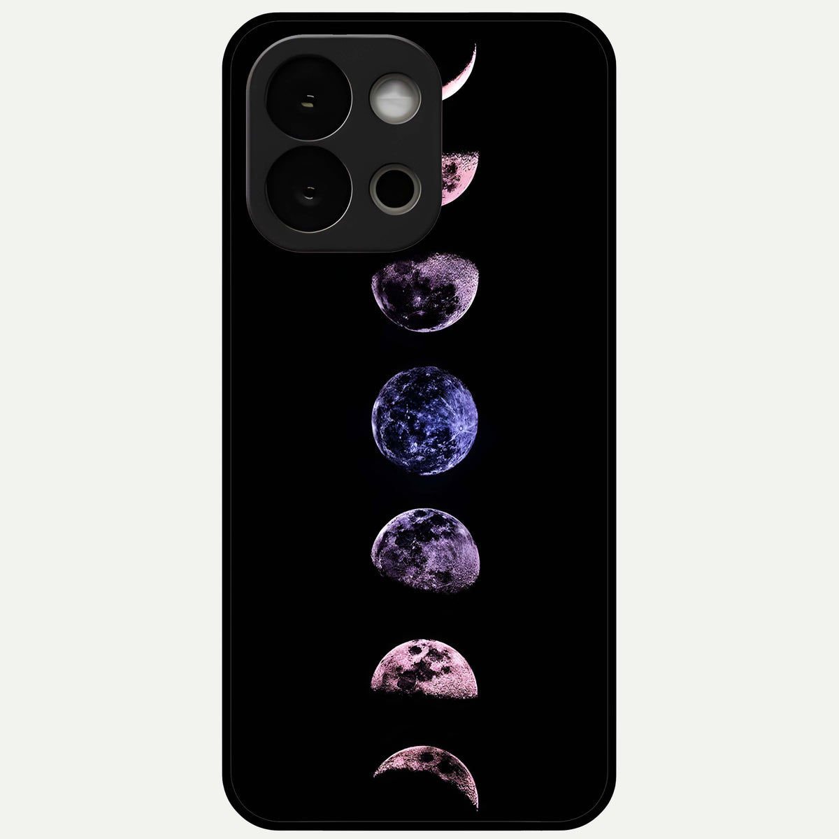  Crimson All Planets Glass Case For OnePlus 13S back cover – full design glossy printed glass finish